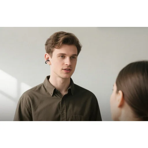 QCY Vezeték nélküli fülhallgató Crossky C50 (szürke) - 17