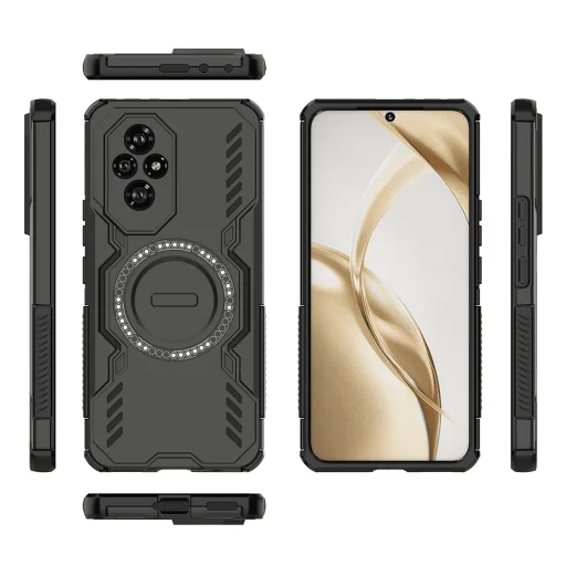 Techsuit - ArmorMag Tok - Honor 200 - Fekete tok - 5