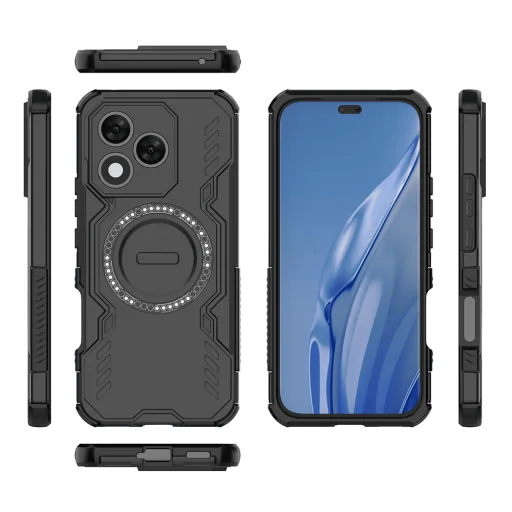  Honor 400 Lite Fekete Techsuit ArmorMag tok - 4