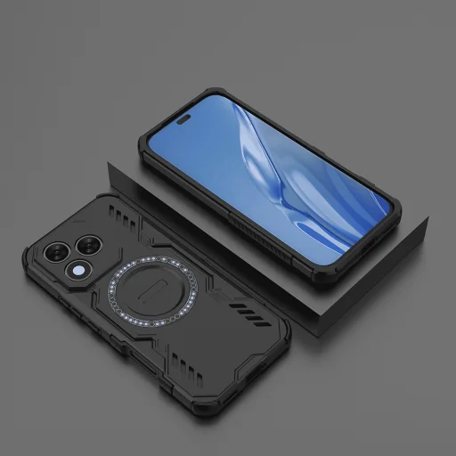  Honor 400 Lite Fekete Techsuit ArmorMag tok - 6