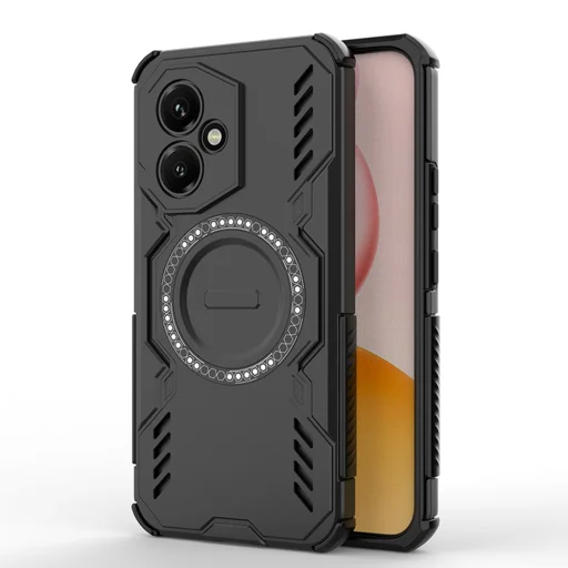 Techsuit - ArmorMag tok - Honor 400 - Fekete - 1