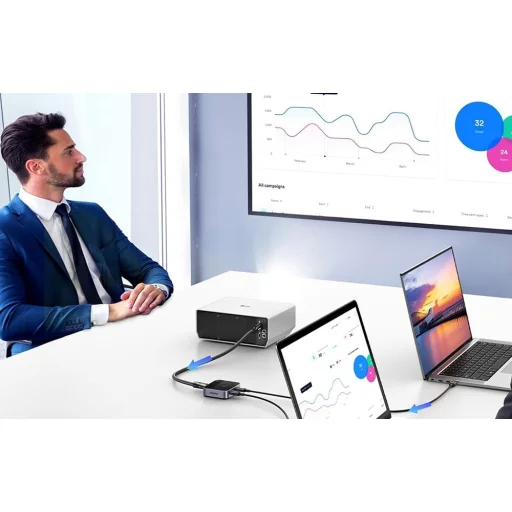 Ugreen AW502 2-in-1 Switch  2x USB-C to HDMI, 4K 60Hz - 3