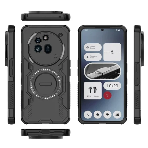 Tok - Techsuit ArmorMag - Nothing Phone (3a) Pro - Fekete. tok - 4