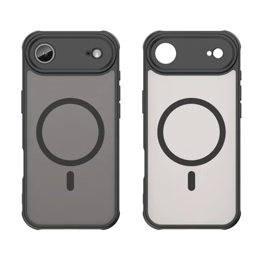  iPhone 17 Air Fekete Techsuit HaloFrost II MagSafe tok - 2