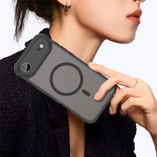  iPhone 17 Air Fekete Techsuit HaloFrost II MagSafe tok - 4