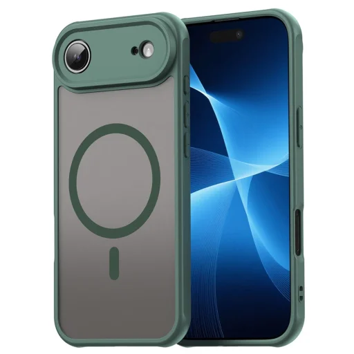  iPhone 17 Air Techsuit MagSafe HaloFrost II Zöld tok - 1