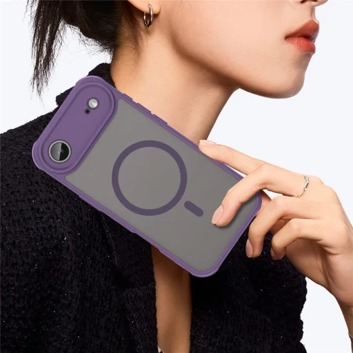  iPhone 17 Air Lila Techsuit - HaloFrost II MagSafe tok - 6