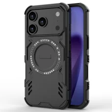 iPhone 17 Pro Fekete Techsuit ArmorMag tok