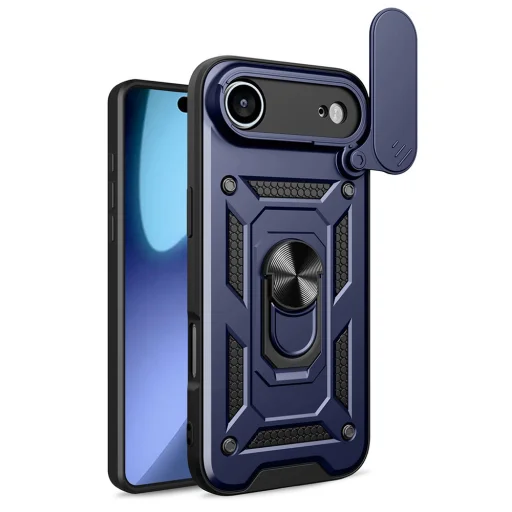  iPhone 17 Air CamShield sorozat kék - Techsuit tok - 1