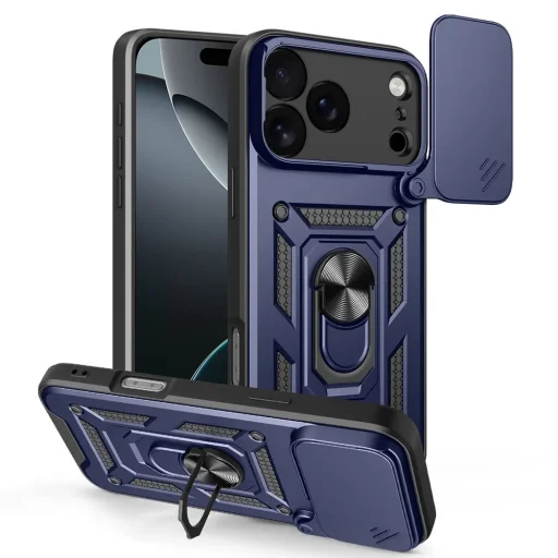  iPhone 17 Pro Max Kék Techsuit CamShield sorozat tok - 1