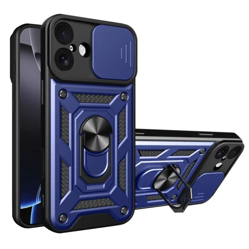  iPhone 17 Kék Techsuit CamShield sorozat tok - 1