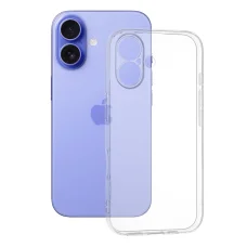 iPhone 16 - Átlátszó szilikon tok - Techsuit