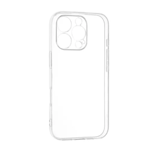 iPhone 16 Pro - Átlátszó Szilikon Tok - Techsuit tok - 2