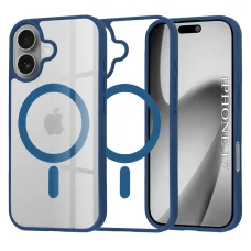  iPhone 17 Kék Techsuit MagSafe Pro tok