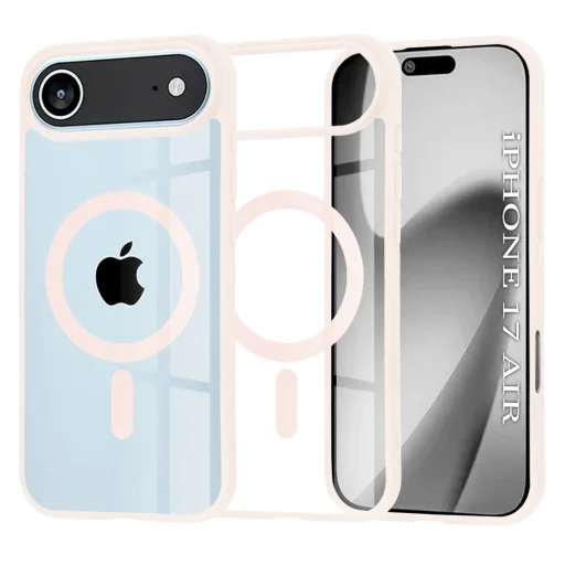  iPhone 17 Air Nude Pink Techsuit MagSafe Pro tok - 1