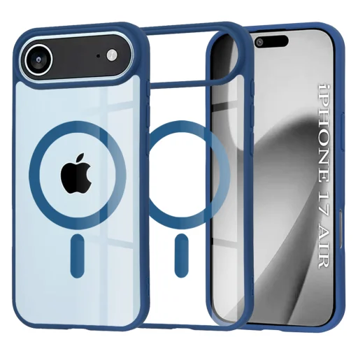  iPhone 17 Air Kék  - Techsuit MagSafe Pro tok - 1