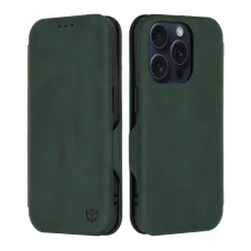 iPhone 15 Pro tok - Techsuit - Safe Wallet Plus - Zöld