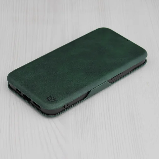 iPhone 15 - Safe Wallet Plus - Techsuit - Zöld tok - 4