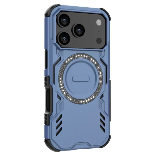  iPhone 17 Pro Kék Techsuit ArmorMag tok - 5