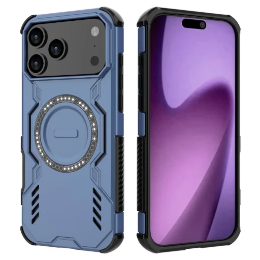  iPhone 17 Pro Max Kék Techsuit ArmorMag tok - 2