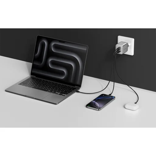 EcoFlow RAPID Pro töltő 100W, 2xUSB-C, 1xUSB-A, GaN - 4