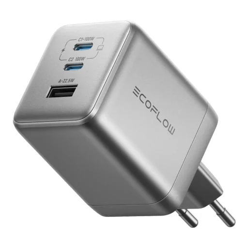 EcoFlow RAPID Pro töltő 100W, 2xUSB-C, 1xUSB-A, GaN - 1
