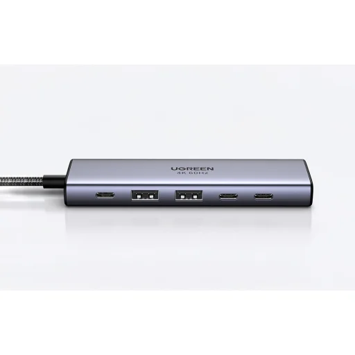 Ugreen CM478 USB-C Hub, HDMI, 3x USB, PD, 4K 30Hz, adapter - 5