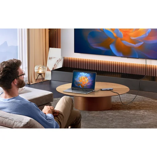 Hub USB-C Ugreen CM498, HDMI, 2x USB, 2x USB-C, SD/TF, RJ45, PD, 4K 60 Hz - 3