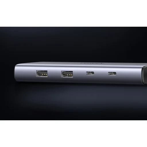 Hub USB-C Ugreen CM498, HDMI, 2x USB, 2x USB-C, SD/TF, RJ45, PD, 4K 60 Hz - 6