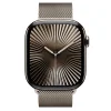 Apple Watch S10 Cellular 46mm Natural Titanium Case Natural Milanese Loop - S/M okosóra thumbnail