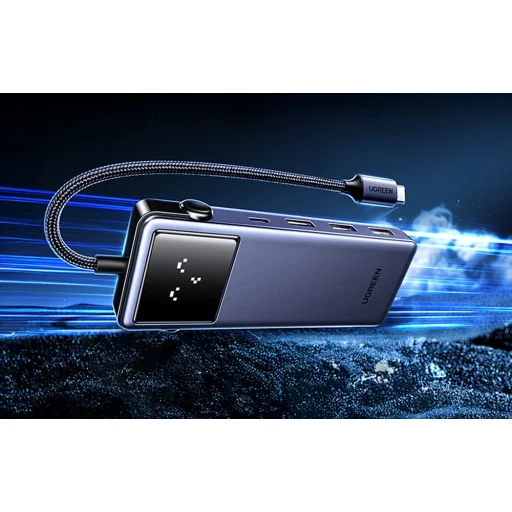 Hub USB-C Ugreen CM888 Uno, 7 az 1-ben, USB-C 3.2 Gen1, PD 85W, HDMI, USB 3.0 - 5