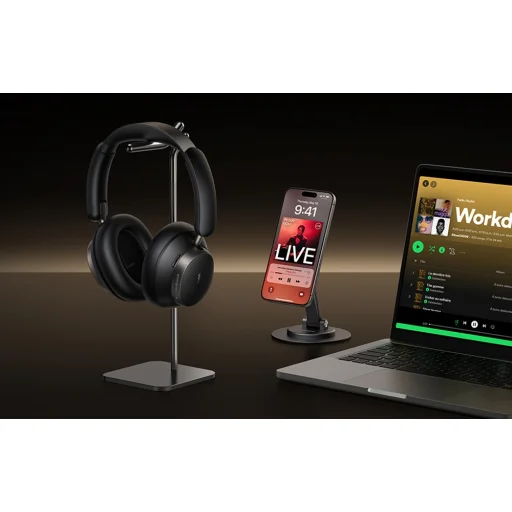 Ugreen HP206 Studio Pro fejhallgató, Bluetooth 6.0 (fekete) - 3