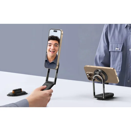 Ugreen LP924 Forgatható Mágneses Autós Műszerfali Tartó (Fekete) - 6