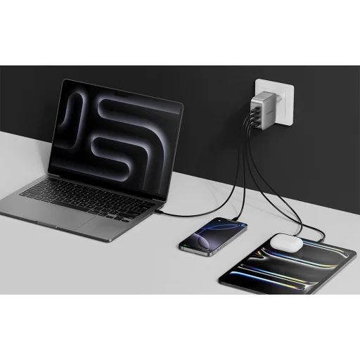 EcoFlow RAPID Pro töltő 140W, 3xUSB-C, 1xUSB-A, GaN - 4