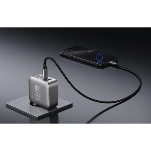 EcoFlow RAPID Pro töltő 140W, 3xUSB-C, 1xUSB-A, GaN - 6