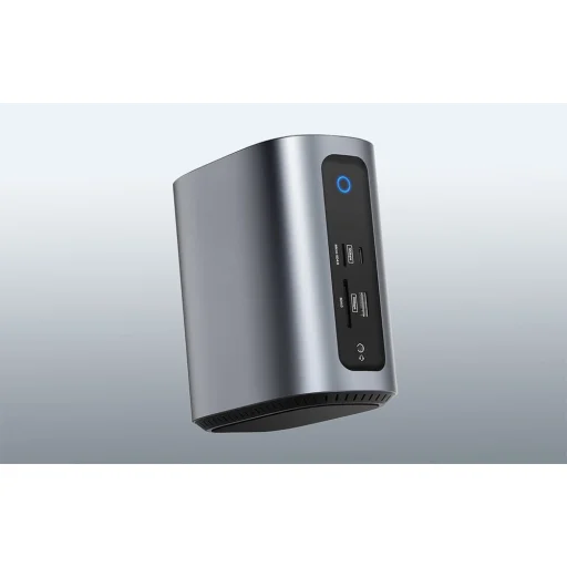 BlitzWolf BW-TH15 17 az 1-ben dokkolóállomás 2xHD+DP+4xC+3xUSB 3.0+USB 3.1+C 3.2+C PD+RJ45+micro SD+SD+3.5mm audio  - 8