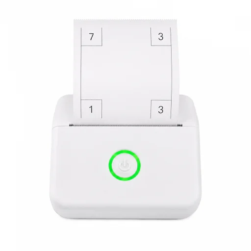 Setty Mini tepelná tlačiareň bluetooth DT1-0 biela, kompatibilná s e-dokladmi (iOS/Android) - 5