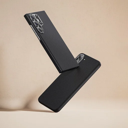 Samsung Galaxy S24 Ultra - Techsuit - Aramid Szálas MagSafe - Fekete tok - 2