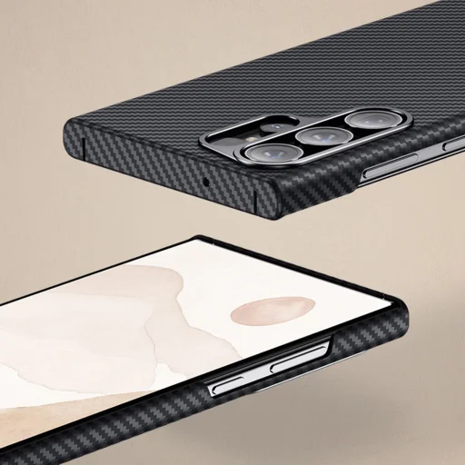 Samsung Galaxy S24 Ultra - Techsuit - Aramid Szálas MagSafe - Fekete tok - 4