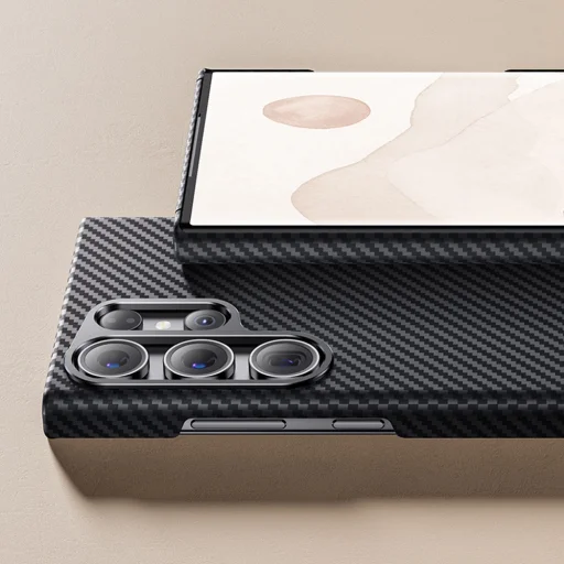 Samsung Galaxy S24 Ultra - Techsuit - Aramid Szálas MagSafe - Fekete tok - 6