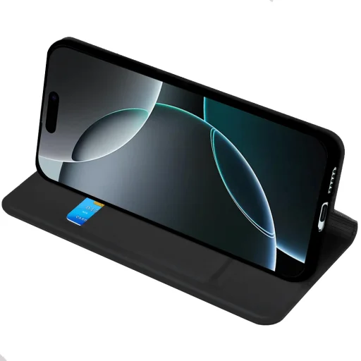 Magskin Book tok - Techsuit - Xiaomi Redmi A5 4G (regionális verzió) - Fekete - 2