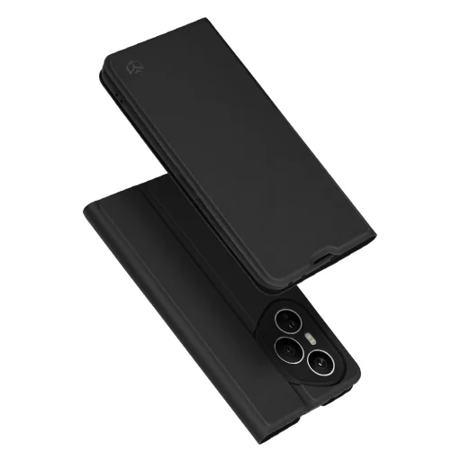  Honor 400 Pro Fekete Techsuit Magskin Könyv Tok - 1