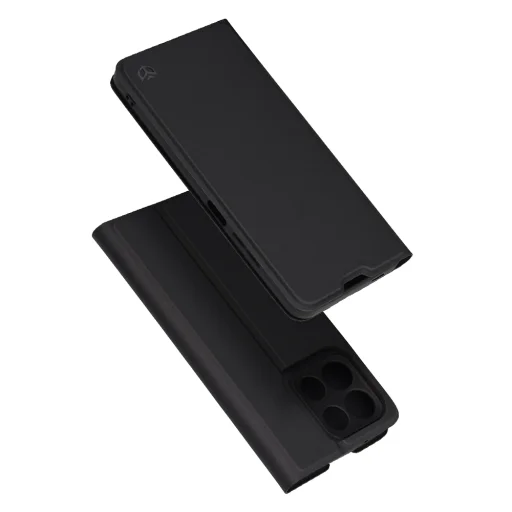 Techsuit - Magskin Könyv Tok - Motorola Moto G86 - Fekete tok - 5