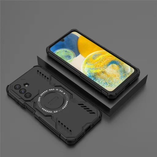 Samsung Galaxy A26 5G - ArmorMag tok - Techsuit - Fekete - 5