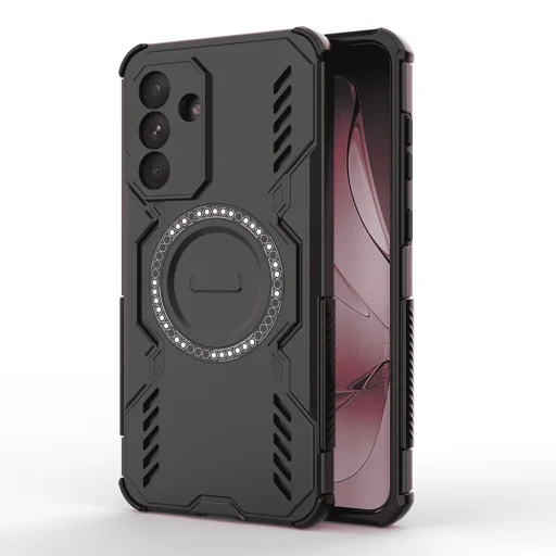  Samsung Galaxy A56 5G Fekete Techsuit ArmorMag tok - 1