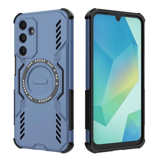 Samsung Galaxy A16 4G / A16 5G - Techsuit - ArmorMag tok - Kék - 2