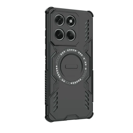 Motorola Edge 60 / Edge 60 Fusion - Techsuit ArmorMag Tok - Fekete tok - 3