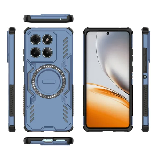 Védőtok - Techsuit ArmorMag - Motorola Edge 60 / Edge 60 Fusion - Kék tok - 4