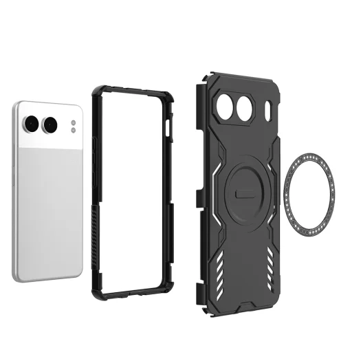 OnePlus Nord 4 tok - Techsuit ArmorMag - Kék. - 6