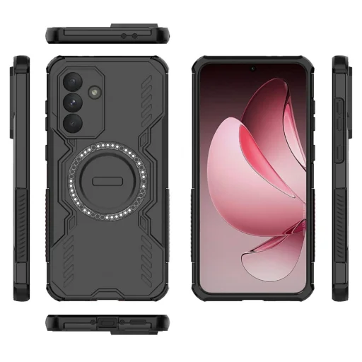 Samsung Galaxy A36 5G - Techsuit ArmorMag tok - Fekete - 4